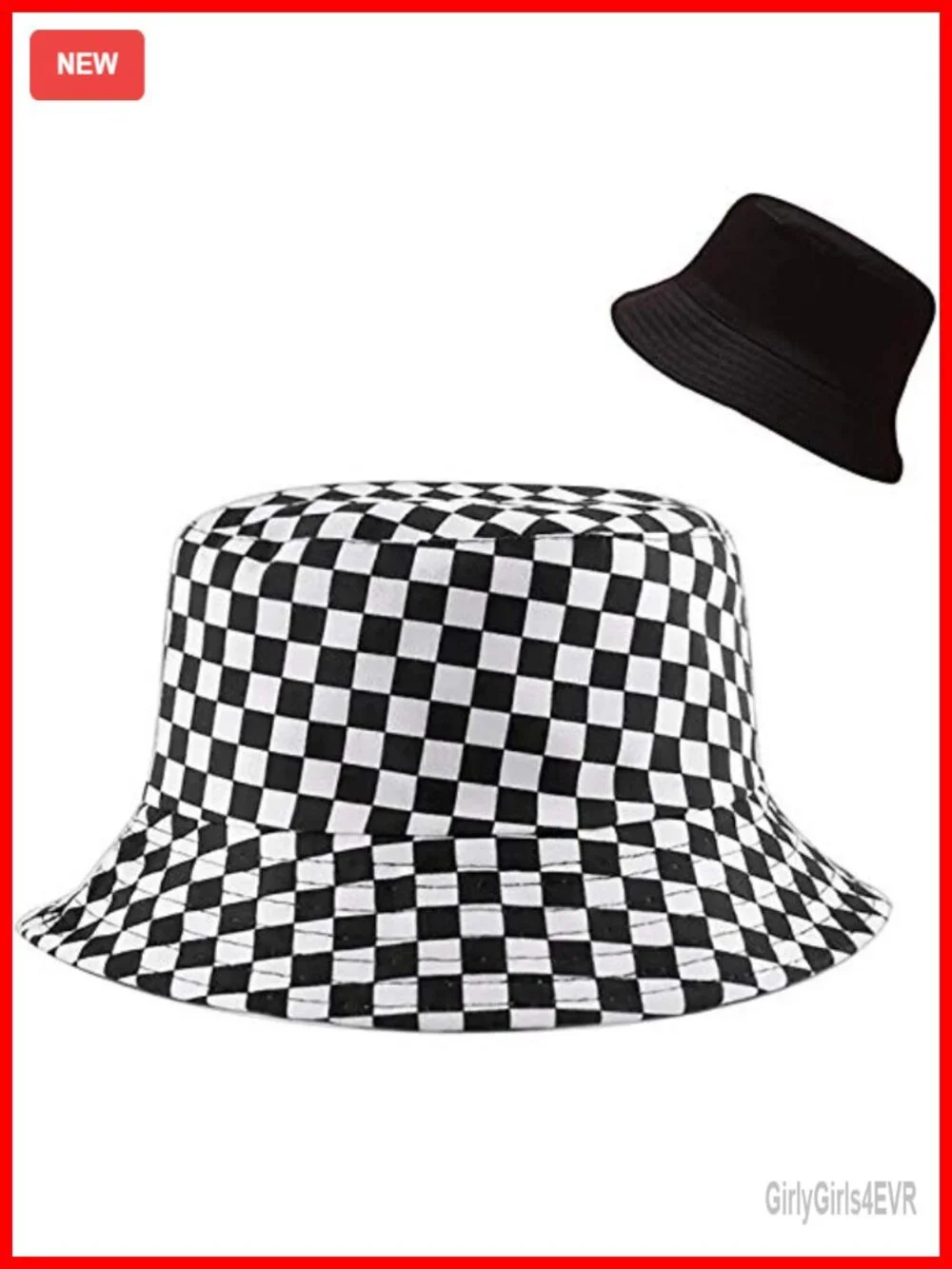 Reversible Bucket Hat Sun Protection Fishing Beach Hat